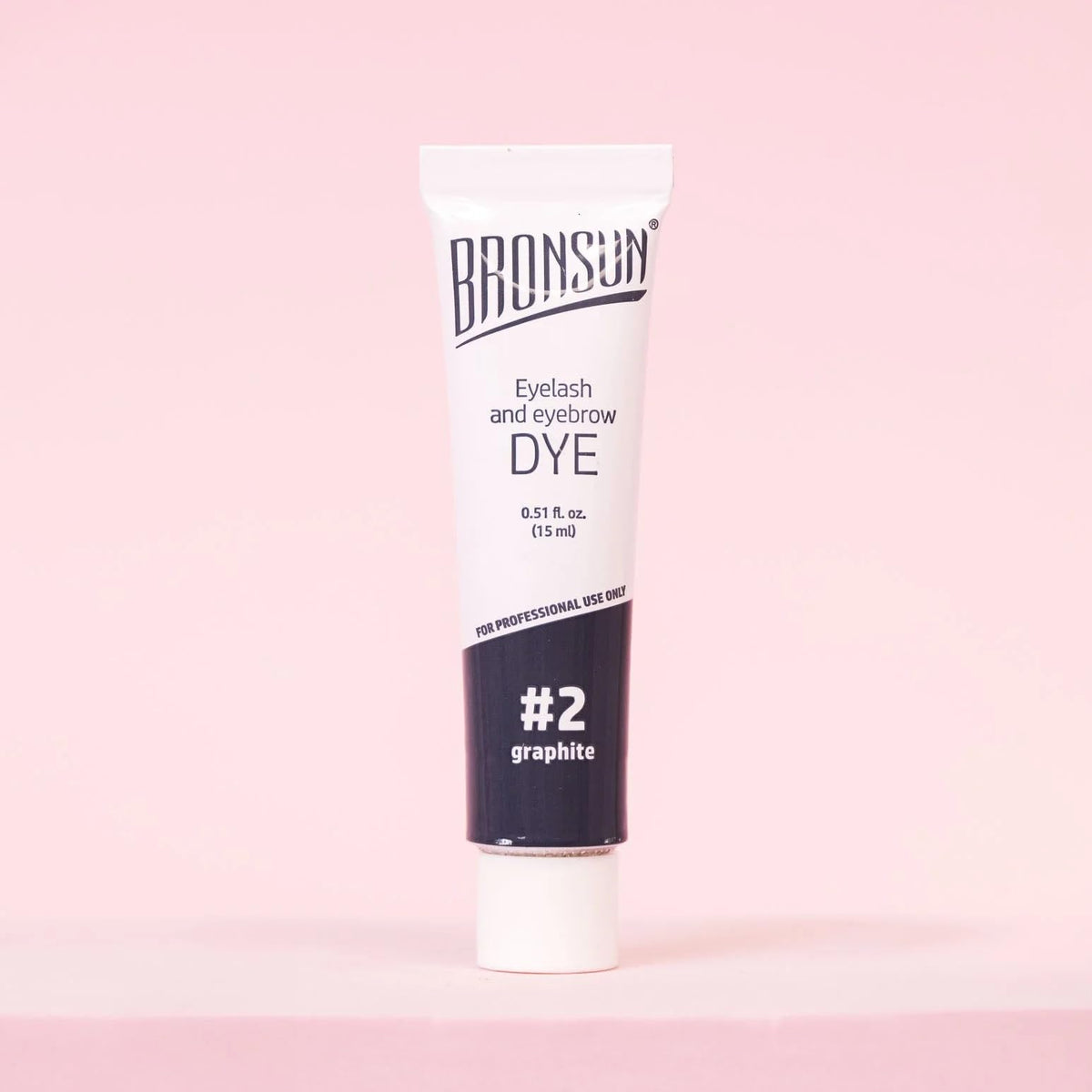 BRONSUN Eyebrow & Eyelash Defining Gel Graphite #2 – Enhances Brow & Lash Appearance, Long-Lasting Formula