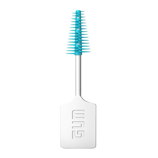 GUM Soft-Picks Wider Space, Easy to Use Dental Picks for Teeth Cleaning and Gum Health, with Convenient Carry Case, Dentist Recommended Dental Picks, 100 Count