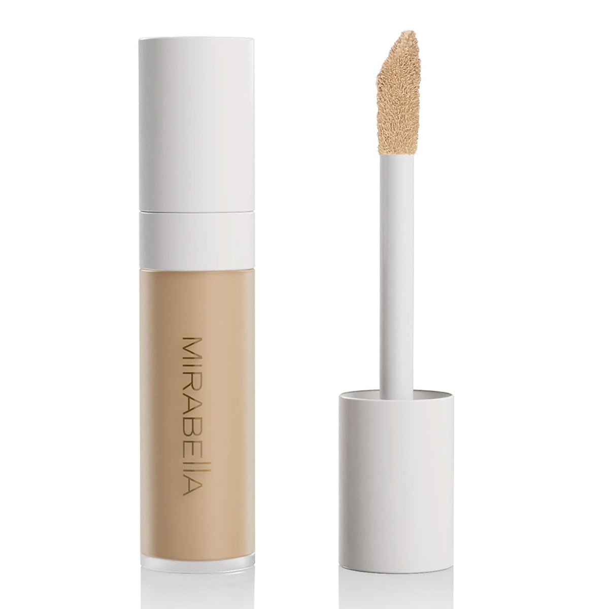 Mirabella Invincible For All Perfecting Under Eye Concealer Full Coverage - Hydrating Makeup Concealer for Dark Circles, Fine Lines & Wrinkles w/Hyaluronic Acid - Ivory I30