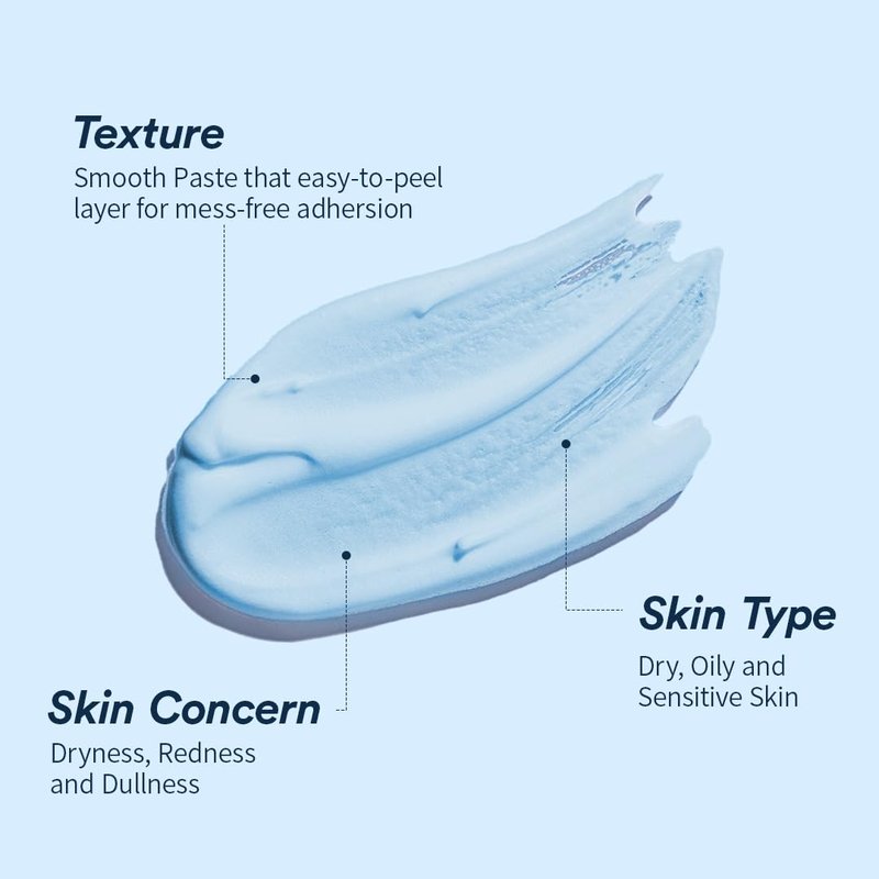ANOTHERFACE PEPTATHENOL™ Aqua Balance Modeling Pack, Deep Hydrating & Cooling Jelly Mask, Intensive Calming & Soothing, Smooth Skin Texture, Home Spa Kit, Korean Skin Care, 4 cups in 1 Pack, Vegan