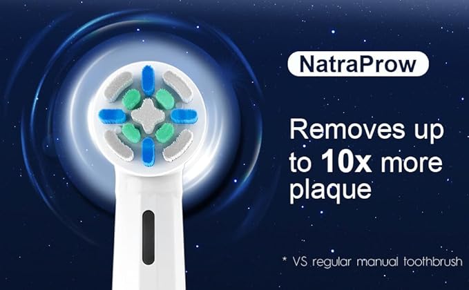 8 Pack IO Replacement Brush Heads Compatible with Oral B iO 2/3/4/5/6/7/8/9/10/Deep Clean Series Electric Toothbrushes, IO Brush Head for Teeth Cleaning (Black/White)