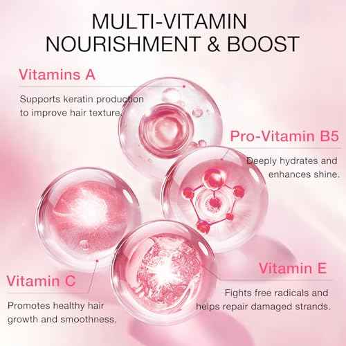 Hair Oil - 40 Hair Care Capsules - No Rinse - Hair Serum with Argan Oil, Macadamia & Avocado Oils - Vitamins A, E, & Pro B5 - Hair Gloss - Conditioner for Women & Men