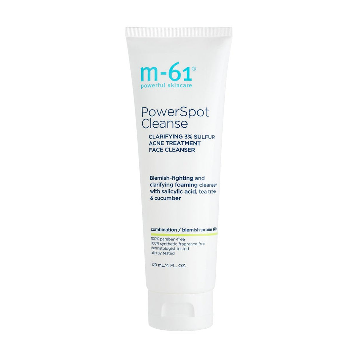 m-61 PowerSpot Cleanse Acne-Fighting Face Wash, 4.0 Fl Oz