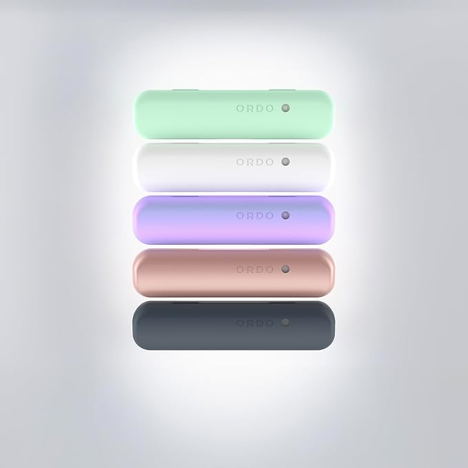 ORDO Sonic+ Charging Travel Case, Secure & Hygienic Toothbrush Storage, USB Charging, MagLock Closure, Durable Design, Tooth Brush Not Included, White
