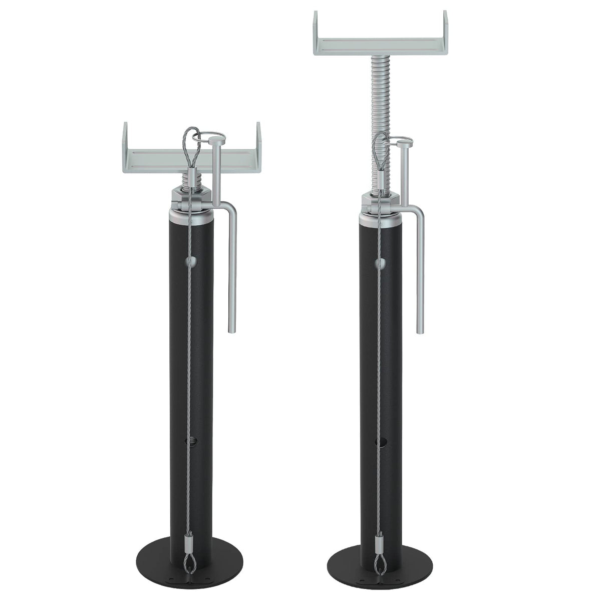 Tnyeobae Heavy Duty RV Slide Out Support - Adjusts from 15 to 37, 5000 lbs Capacity Each, Set of 2