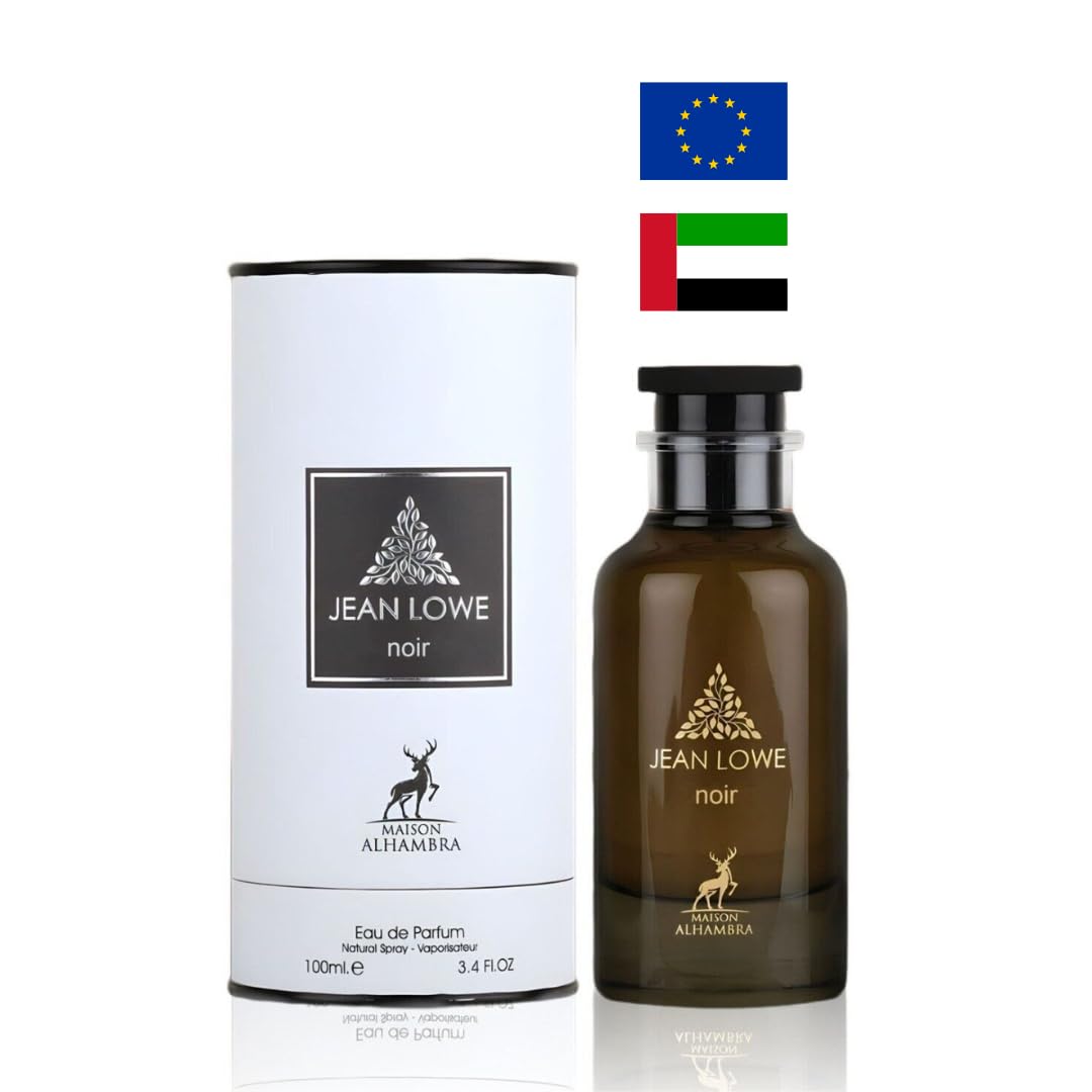 Jean Lowe Noir by Maison Alhambra for Men - 3.4 oz EDP Spray