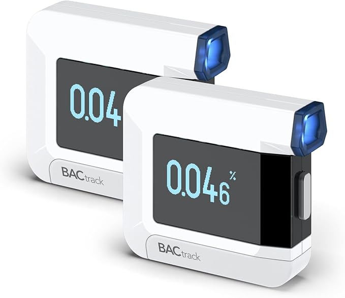 BACtrack C8 Breathalyzer | Professional-Grade Accuracy | Optional Wireless Smartphone Connectivity | Compatible w/Apple iPhone, Google & Samsung Android Devices | Apple HealthKit Integration