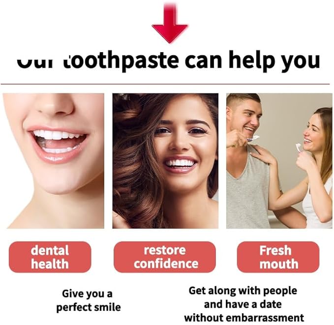 Sp-8 Probiotic Whitening Toothpaste, Enhanced Formula with 8 Probiotics Oalance Oral Microbiota for Enamel Protection, Deep Cleaning Care Toothpaste Fresh Breath -2Pcs