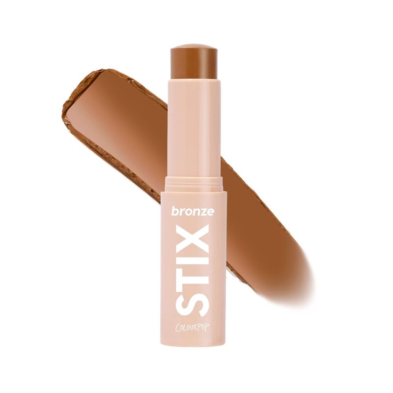 ColourPop Cream Bronzer Stick - Blendable Cream Contour & Glowy Summer Makeup with a Natural, Matte Finish - Buildable Formula for Shimmer-Free, Sun-Kissed Warmth - Rincon Point (0.28 oz)