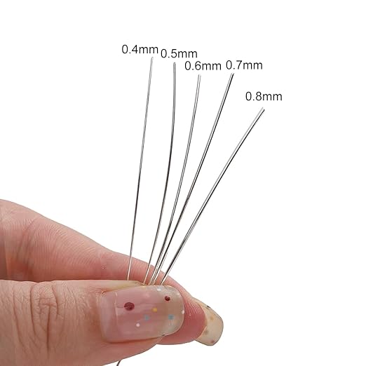 Silver Plated Wire 0.5mm 10 Meters Bead Cord for Bracelet Necklace Charm Beading Jewelry Making Findings