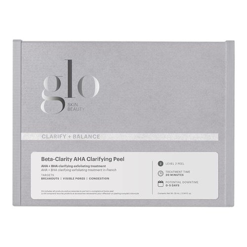 Glo Skin Beauty Beta-Clarity AHA Clarifying Peel | Level 2 Professional At Home Peel Kit | For Clarifying, Exfoliating and Brightening