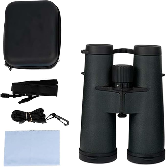 8x42ED Compact Binoculars for Adults – High-Powered BAK4 Prisms, Diamond White Coating, Waterproof & Fogproof, Rubber Armored – Ideal for Bird Watching, Hunting, Travel, Outdoor Sports