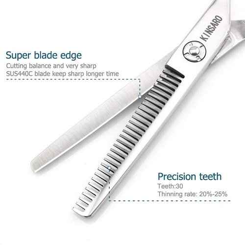 Hair cutting scissors 7 inch and hair thinning scissors 6 inch 440C professional 440C hair scissors