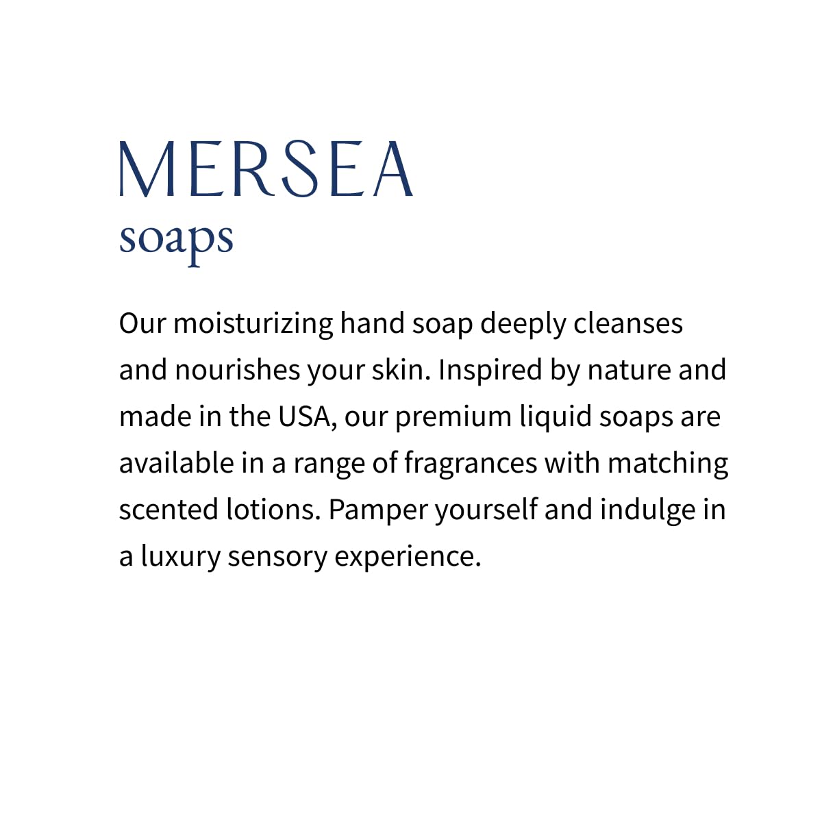 MERSEA Moisturizing Liquid Hand Soap in Large Pump Bottle, Voyager (16 fl oz)