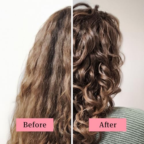 Curly Mineral Kit - Shampoo (8.5oz/250ml), Mineral mud (8.5oz/250ml) and Curly Mineral Curl Cream (8.5oz/250ml) Complete 3-step system for curly hair care