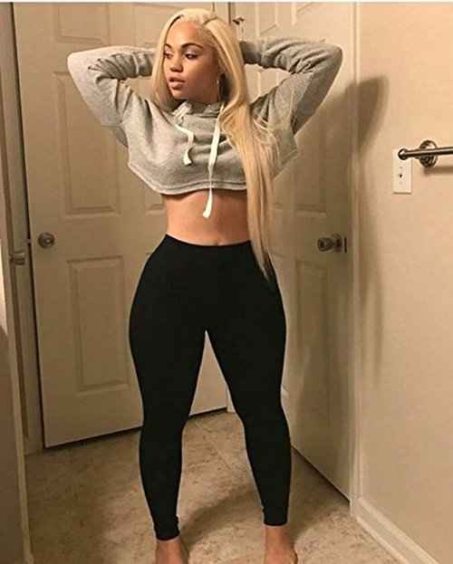 Bella Hair #613 Blonde Lace Frontal Closure | One Donor Virgin Human Hair Straight | Bleached Knots with Baby Hair (Ear to Ear 13x4 14inch)