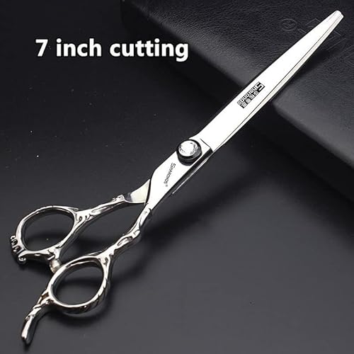 6/7/8 inch Personalized Rose Print Hair Clipper Set (Scissors Set) (7 inch-3pc-B)