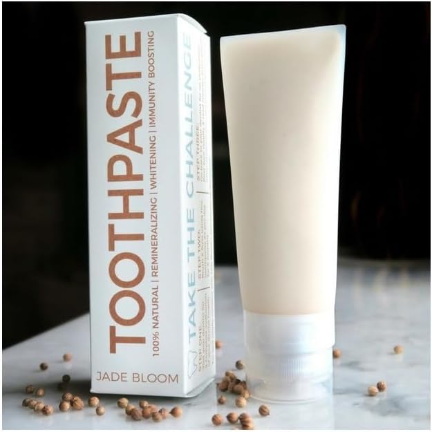 Jade Bloom, Aloe Toothpaste, Plastic 100ml Tube, Original