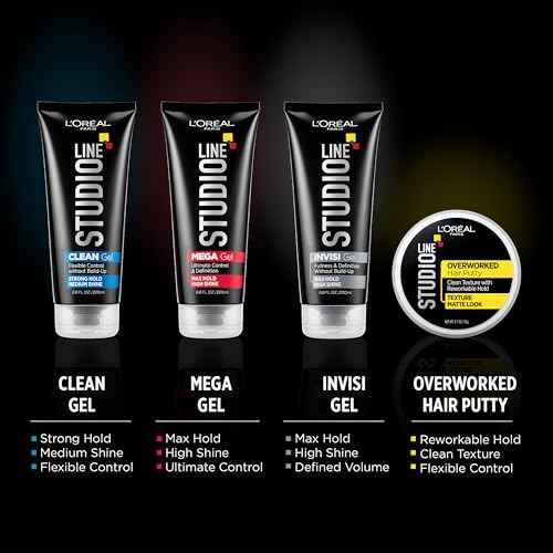 L'Oreal Paris Studio Line Clear Minded Clean Gel - Strong Hold 6.8 fl; oz.