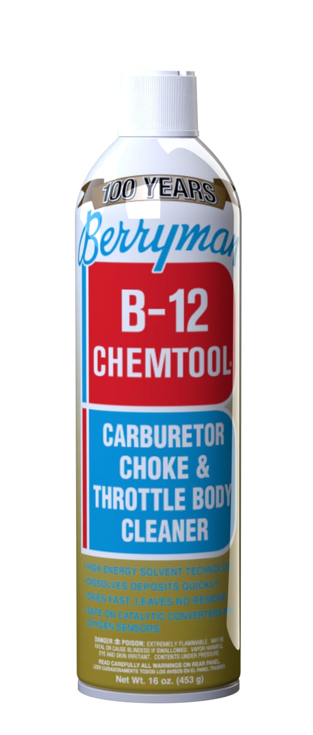 Berryman B-12 Carburetor Cleaner - 16 Oz (Pack Of 12)