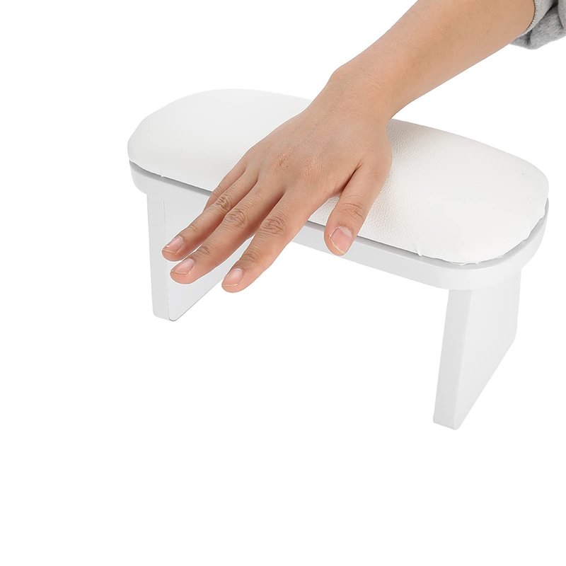 Denash Manicure Hand Rest Cushion, Professional Nail Technician Hand Pillow with Removable Cover, Nail Art Arm Rest Pillow for Nail Salon, Home Manicure and Hand Care