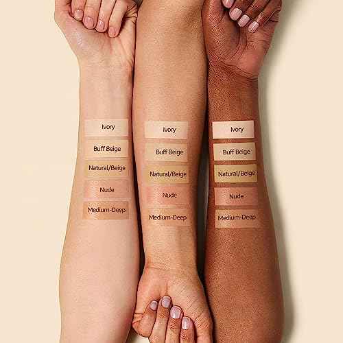Air Cushion CC Cream - Moisturizing BB Cream Foundation, Long-Lasting Waterproof New Mushroom Head Cushion Foundation Concealer for Even Skin Tone (Buff Beige, 1 PCS)