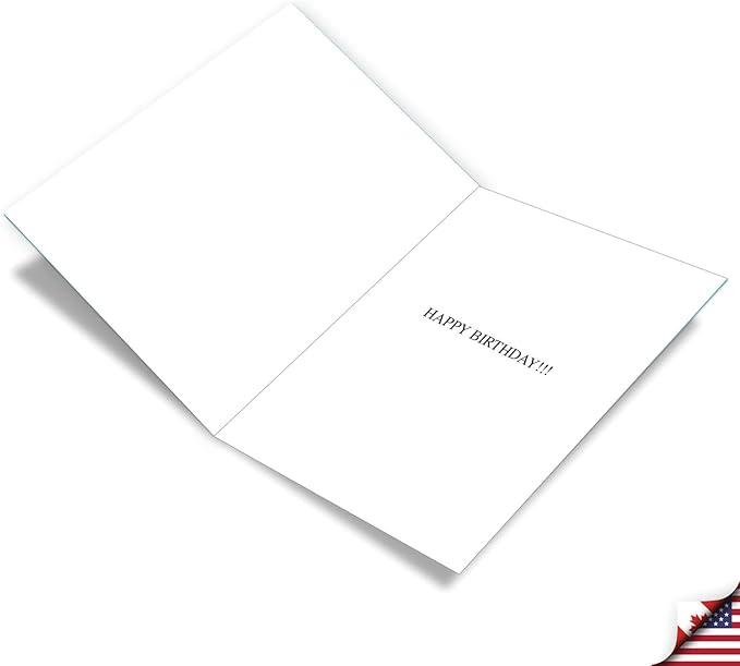 NobleWorks Jumbo Funny Birthday Greeting Card 8.5 x 11 Inch with Envelope (1 Pack) Big, Jumbo Bday You B... J8672