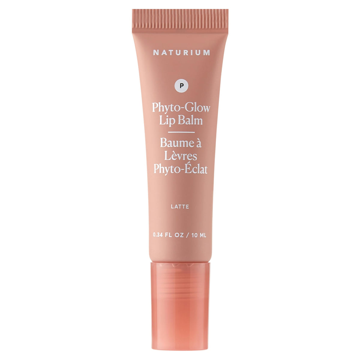 Naturium Phyto-Glow Lip Balm | With Shea Butter & Squalane, Sheer Tinted Colour | 10 ml, Latte