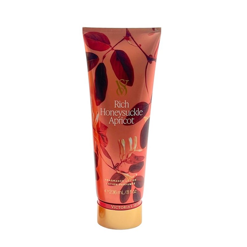 Victoria's Secret RICH HONEYSUCKLE APRICOT Fragrance Mist & Lotion 2-piece bundle for Women