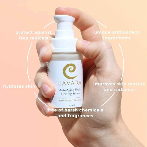 Organic Anti Wrinkle Face Serum and Natural Facial Cleanser