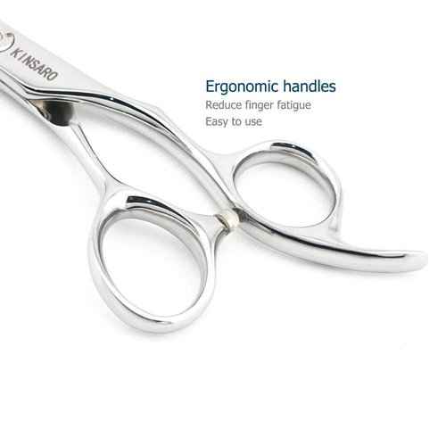 Barber Scissors Set 6 Inch Hair Scissors Set Hair Shear Professional Haircut Shears Hairdresser Thinning Shears 440C Kinsaro