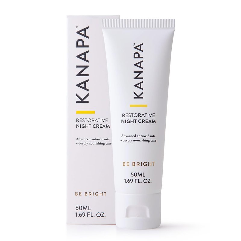 Kanapa by Xtendlife Restorative Night Cream – Ultra-Hydrating, Rejuvenating, and Antioxidant-Rich Overnight Moisturizer Blend, Suitable for All Skin Types, 50ml