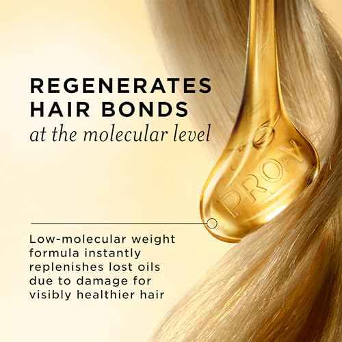 Pantene Miracle Rescue Regenerative Hair Oil - 2.0 FL Oz - Deep Repair Treatment for Dry & Damaged Hair