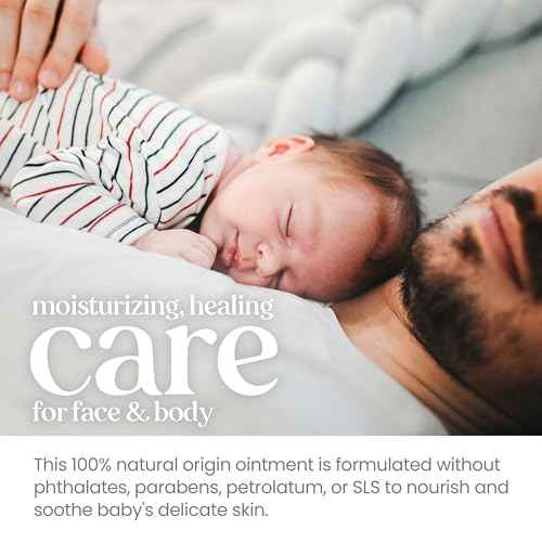 Burt's Bees Baby 100% Natural Origin Multipurpose Healing Ointment, Face & Body Baby Ointment ? 7.5 Ounce Tub - Pack of 3