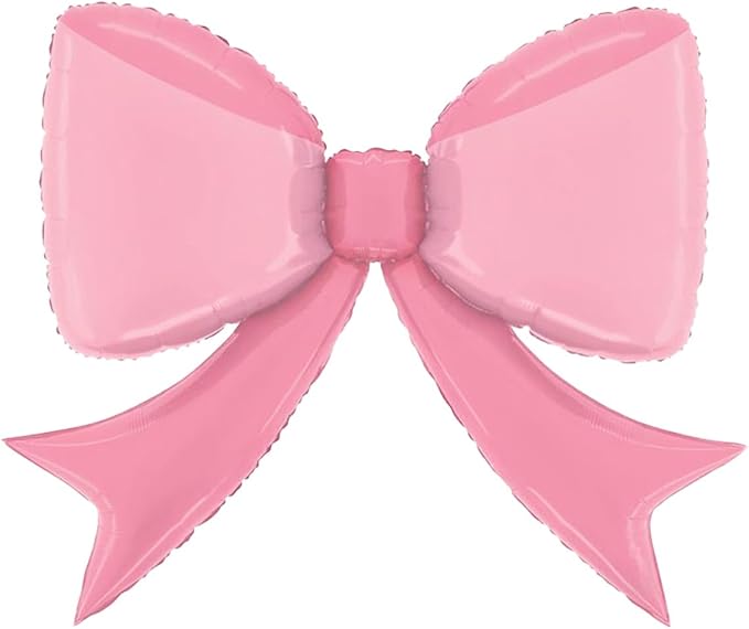 Artisan Owl Adorable Pink Bow Jumbo 41" Foil Party Balloon