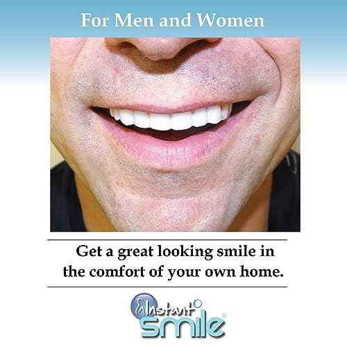 Instant Smile Comfort Fit Flex - Bright Shade - Upper Veneer Cosmetic Teeth