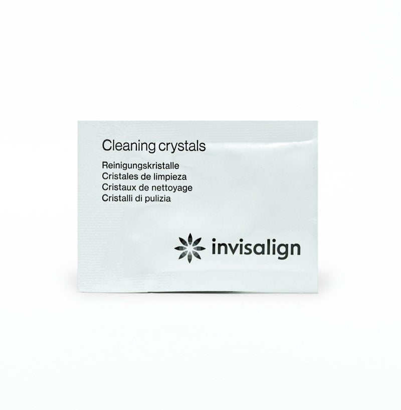 INVISALIGN Cleaning Crystals for Clear Aligners and Retainers, (50 Packets)