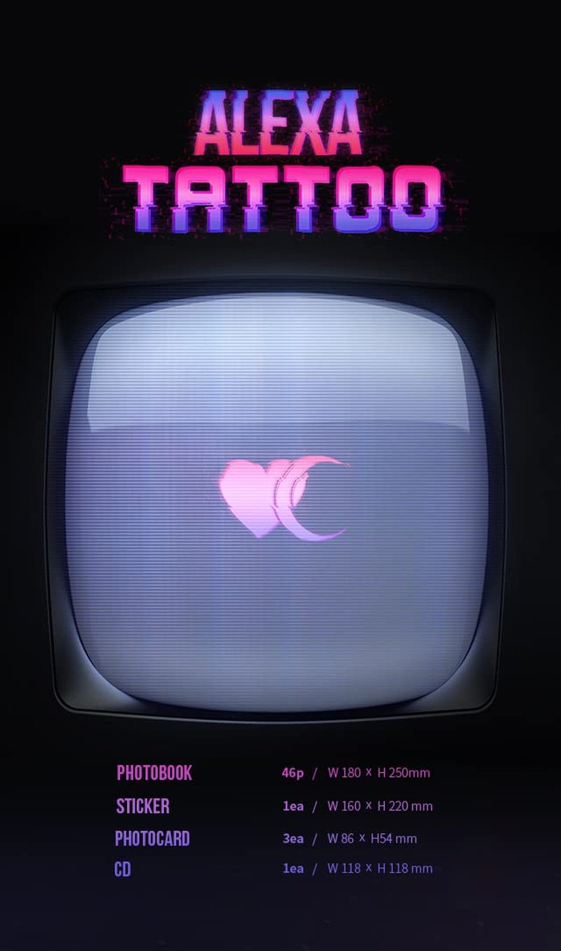 KAKAO M ALEXA - TATTOO Album