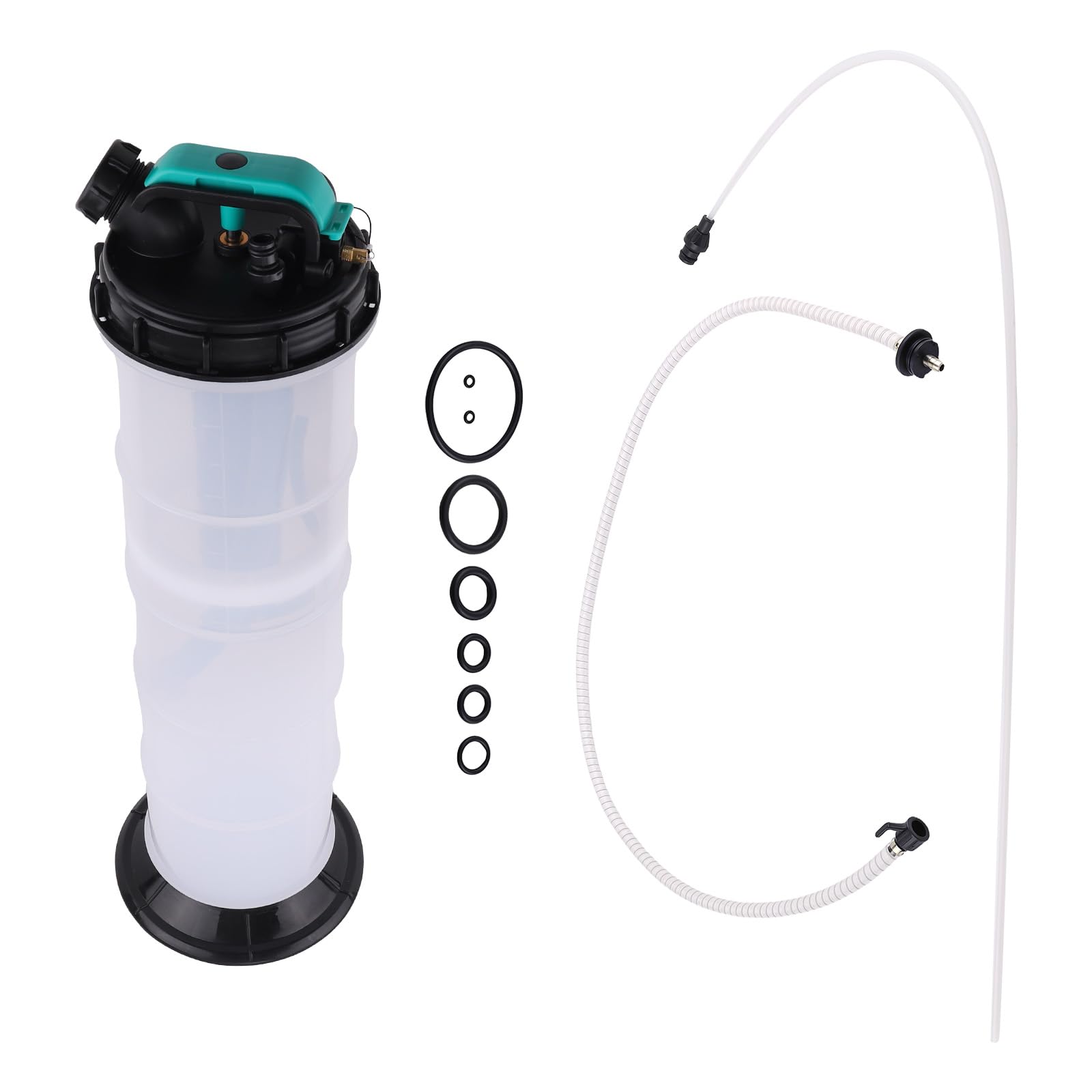 maXpeedingrods 2.5 Gallon/9.5L Manual Fluid Extractor, Automotive Oil Extractor Pump, Transmission Filler Pump Oil Vacuum Change