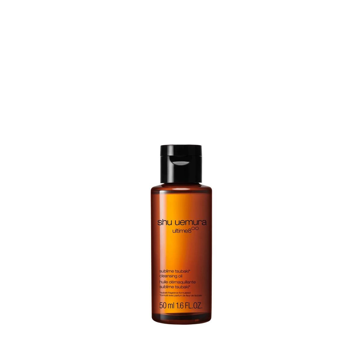shu uemura Ultime8 Sublime Tsubaki Cleansing Oil, Gentle Makeup Remover and Facial Cleanser for All Skin Types, 1.7 Fl. Oz.