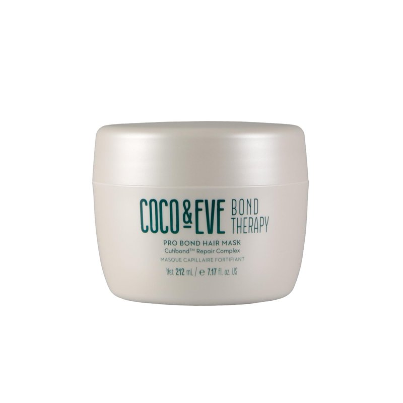 Coco & Eve Bond Therapy Pro Bond Hair Mask. Strengthening Bond-Building Treatment with Cutibond™ Repair Complex. Nourishes, Hydrates, Reduces Breakage for Damaged Chemically Treated Hair (7.17 fl oz)