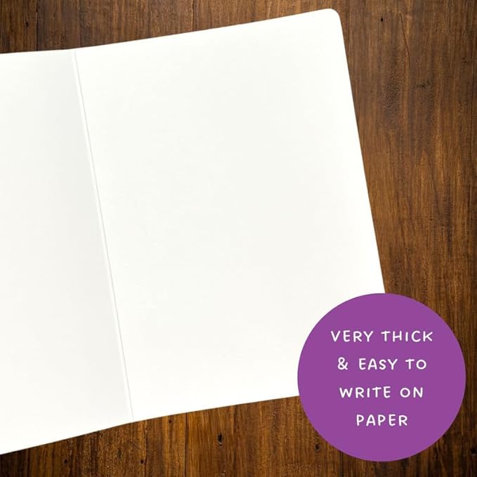 Funny Birthday Cards for Men & Women - Witty Best Friend Birthday Card for Coworker - 1 Premium 5x7 Inch Blank Inside Card for Him or Her, Ideal for Brother or Dad Birthday Card too - 1074