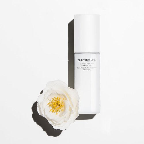 Shiseido Men Face Cleanser (125 mL) + Men Energizing Moisturizer Extra Light Fluid (100 mL)