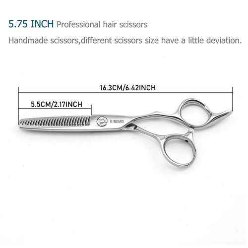 6 INCH Hair cutting shears and 5.75 INCH hair thinning scissors professional barber scissors 440C Kinsaro