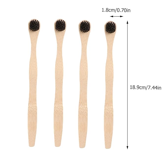 Wood Tongue Scraper Adult Tongue Cleaners Oral Tools Easy to Use Lightweight Portable