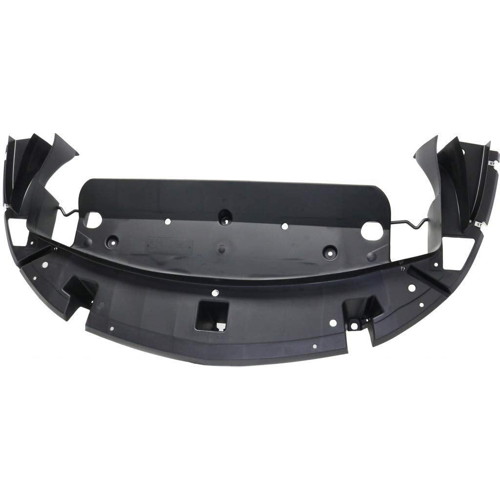 For Chevy Impala 2006-2015 Bumper Air Shield | Lower | Mat Black | Front | GM1007109 | 22744452