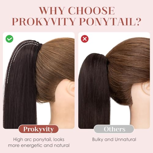 Human Hair Claw Clip Ponytail, Claw Clip Human Hair Ponytail,Effortless Application with Secure Hold,Style in Seconds,Quick Styling Solutions for Busy Lives 16"/109g Medium Brown Mix Dark Blonde