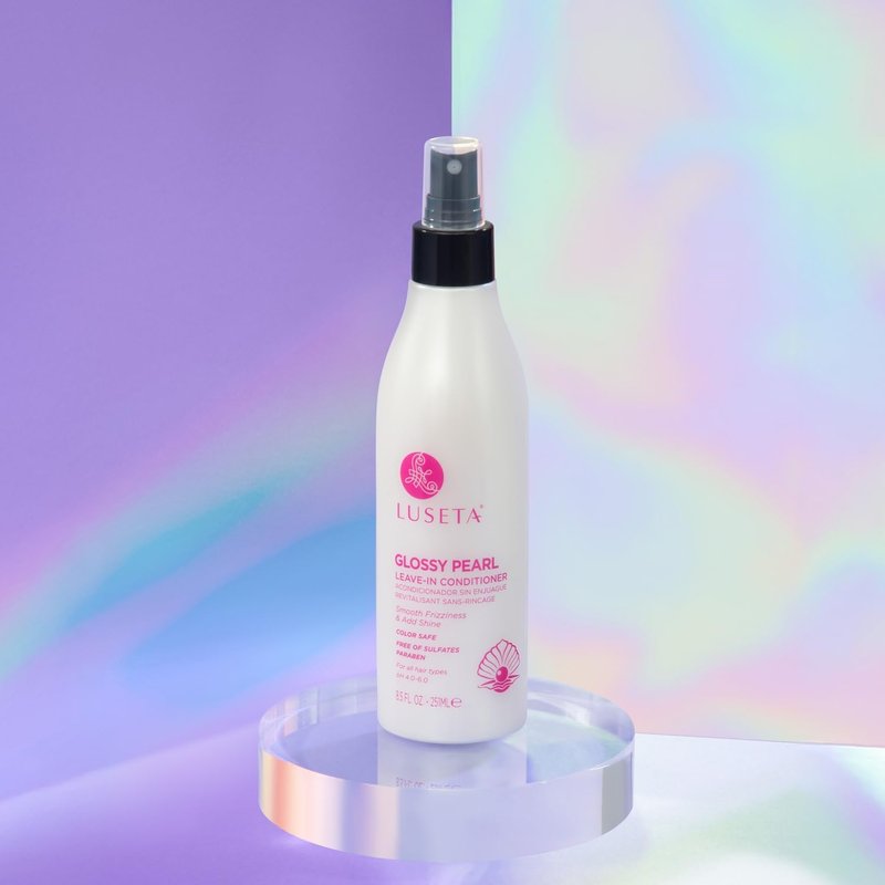 Luseta Glossy Pearl Leave-In Conditioner for Dry Hair, Adds Shine, 8.5 oz