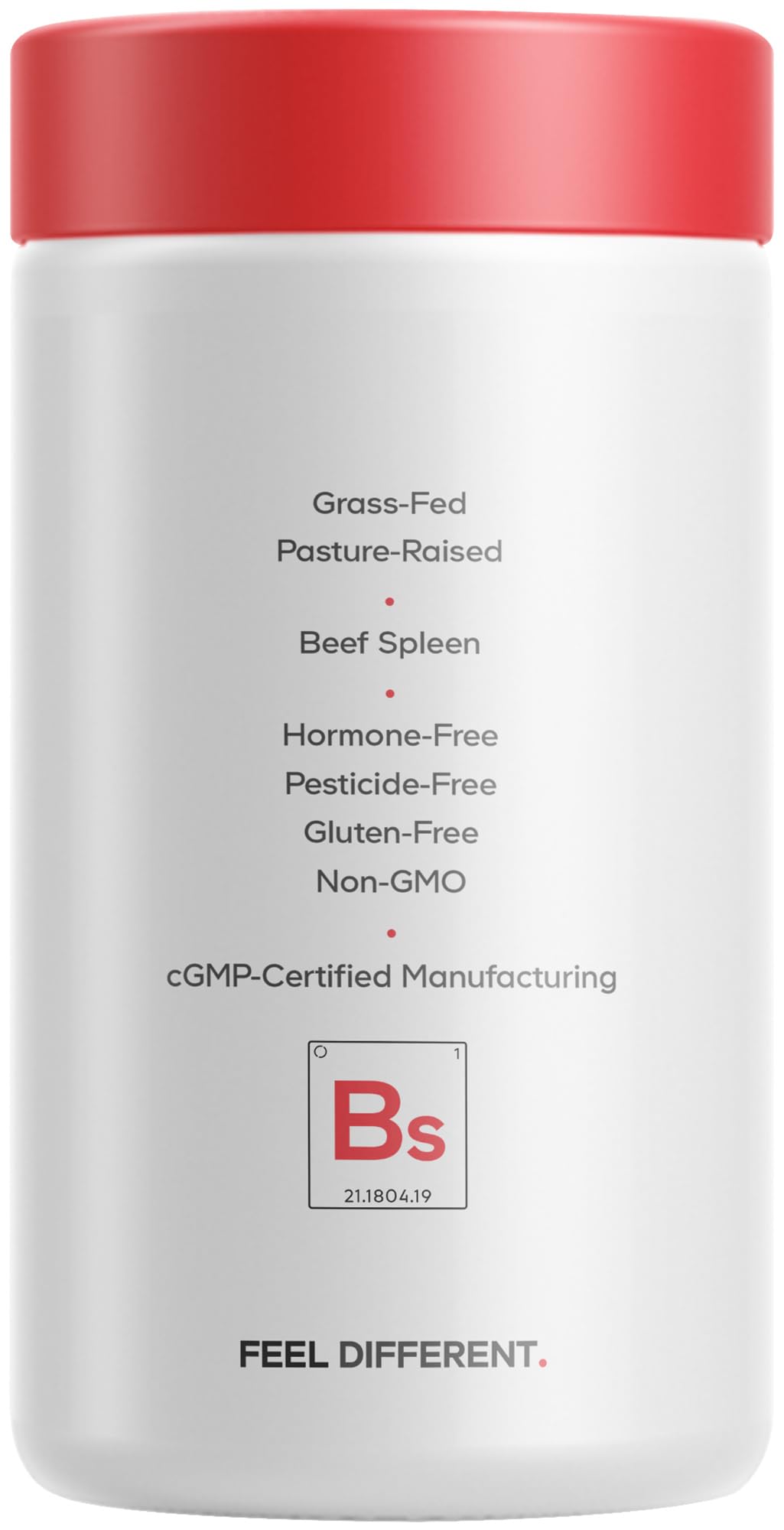Codeage Beef Spleen, Grass-Fed, Freeze Dried, Desiccated, 180 Capsules
