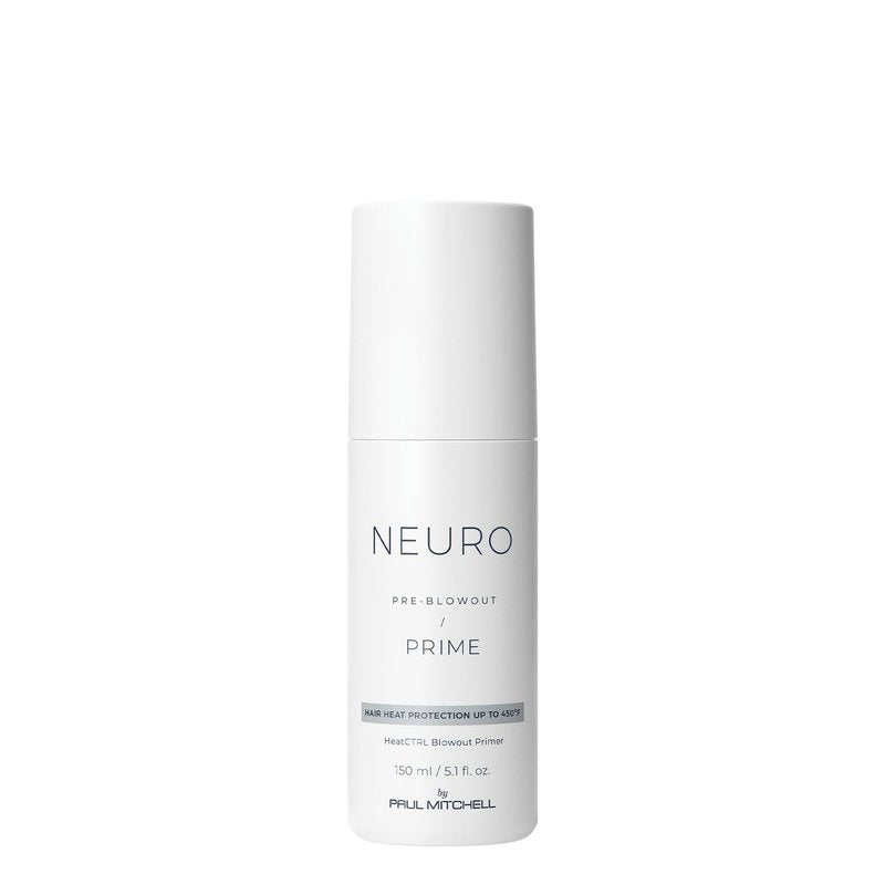 Neuro by Paul Mitchell Prime HeatCTRL Blowout Primer, For Blow-Drying All Hair Types, 4.7 fl. oz.